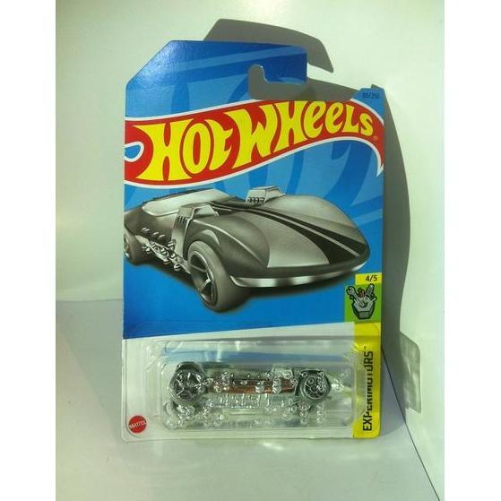 Hot Wheels. 2023 Experimotors - HW Braille Racer - Twin Mill. ZAMAC