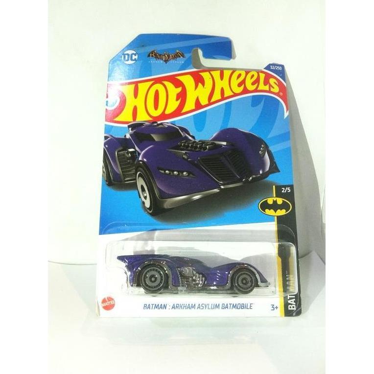 Hot Wheels 2022 Batman - Batman Arkham Asylum Batmobile. Purple MATTEL