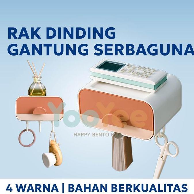 JS2103 Rak Dinding Gantung Serbaguna Kamar Tidur Kamar Mandi