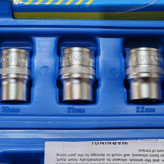 Lippro Gagang Torsi Kunci Momen Lippro Torque Wrench 1/2 28 - 210 Nm