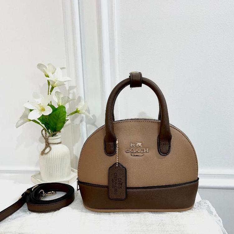 recommended` original free box c0ach tas selempang wanita alma bags tas sling bag | tas jinjing wani