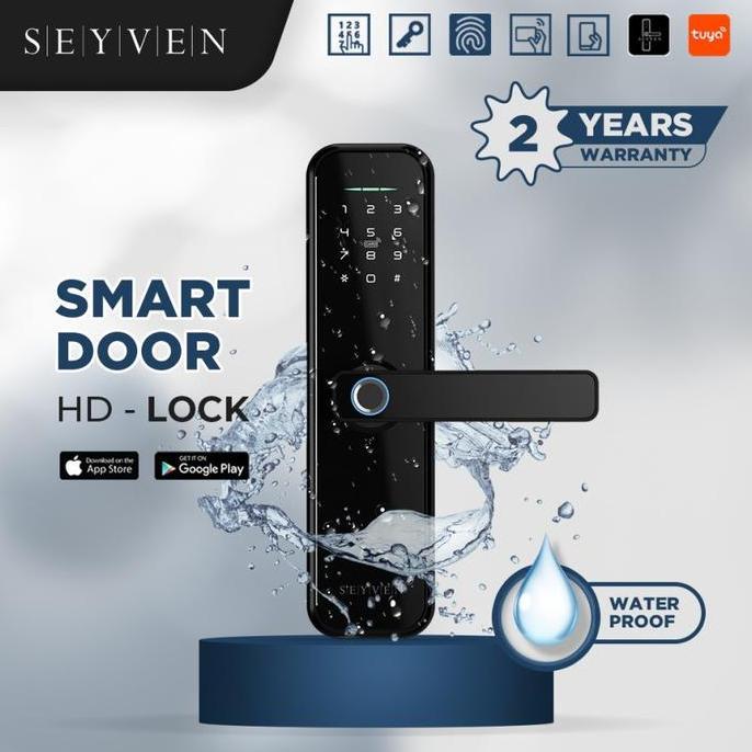 SMART DOOR LOCK SEYVEN HD-TT LOCK SEYVEN SMART HOME, SMART ALARM