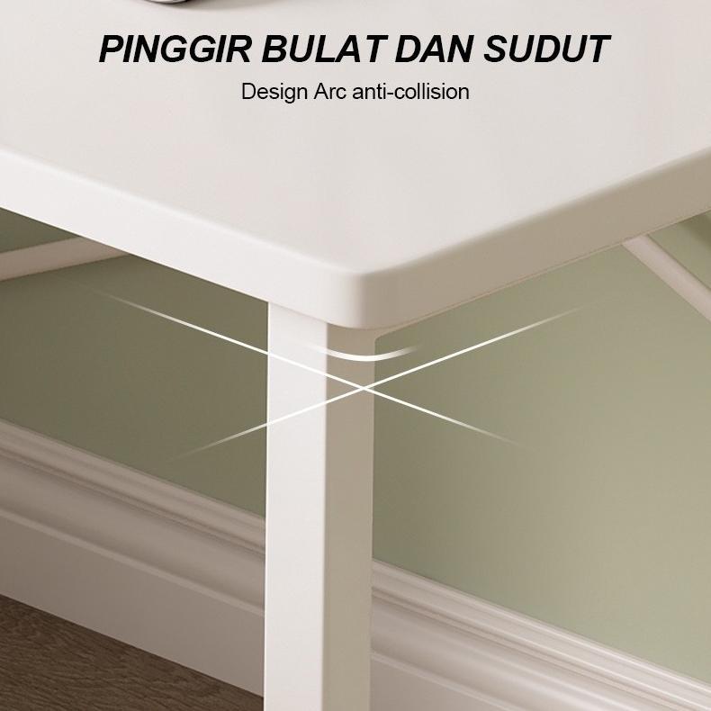 RECOMMENDED` GARANSI EXCLUSIVE OFFICIAL DAMAINDAH MEJA DAN KURSI KERJA SATU SET / MEJA BELAJAR AESTH