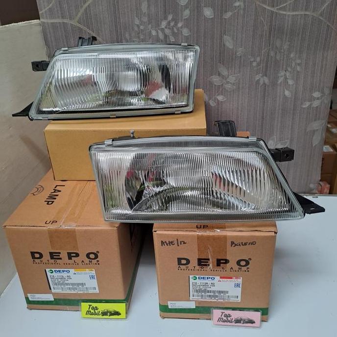 ZANLOZ Head lamp lampu besar Baleno 1995-1997 218-1113 Merk Depo