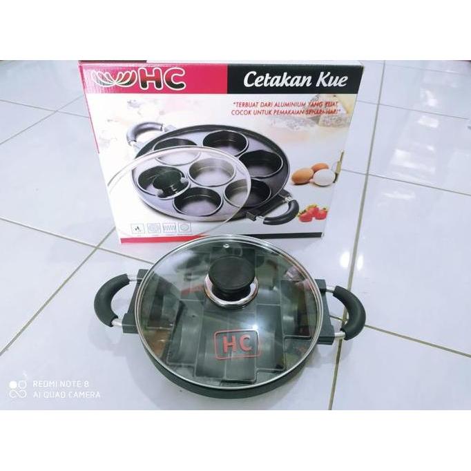 Kuekue- Cetakan Kue 10 Lubang Pukis Idola