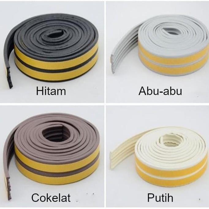 BALAYASHOPID Karet peredam suara pintu kayu aluminium