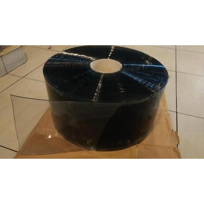 tirai pvc curtain 3mm x 20cm bening clear