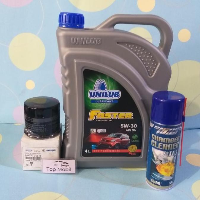 MONOXOM Paket oli mesin Unilub Faster 5W-30 Mazda 2 (3)