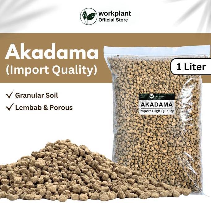 Best- Akadama Soil - Media Tanam Tanaman Hias Kaktus Sukulen High Quality