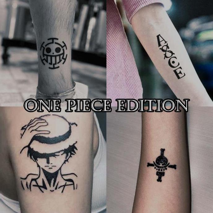 Lancar11- ONE PIECE Henna Tatto Temporary Halal