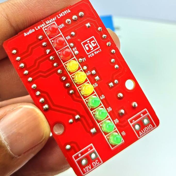 Digital VU meter Mono 10 Led Audio Level Meter Display Sound Analizer