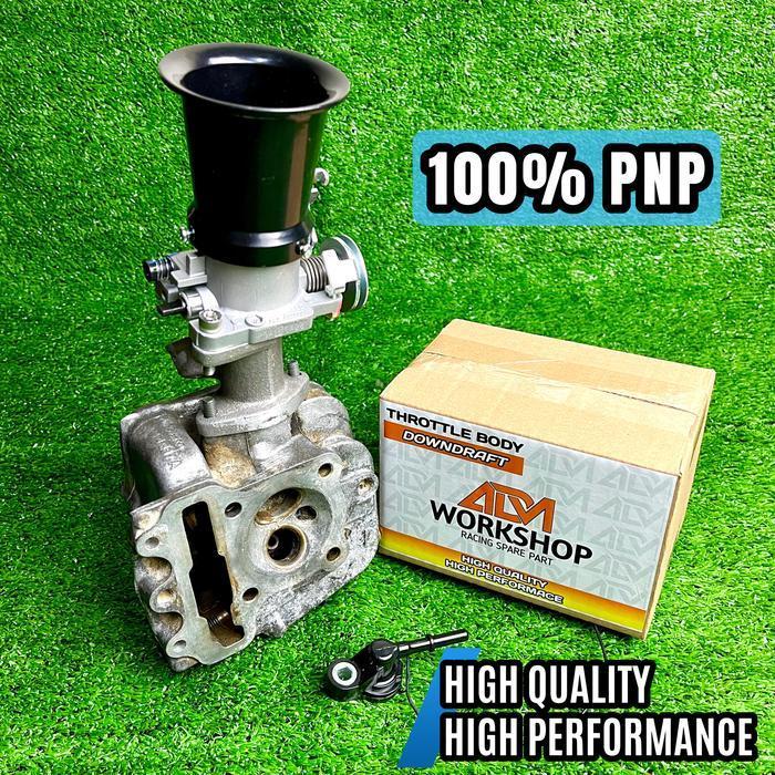 Tb Downdraft / Throttle Body Downdraft Beat Fi Kzl / Beat Esp K44 28Mm & 30Mm Adam Hilman Original D