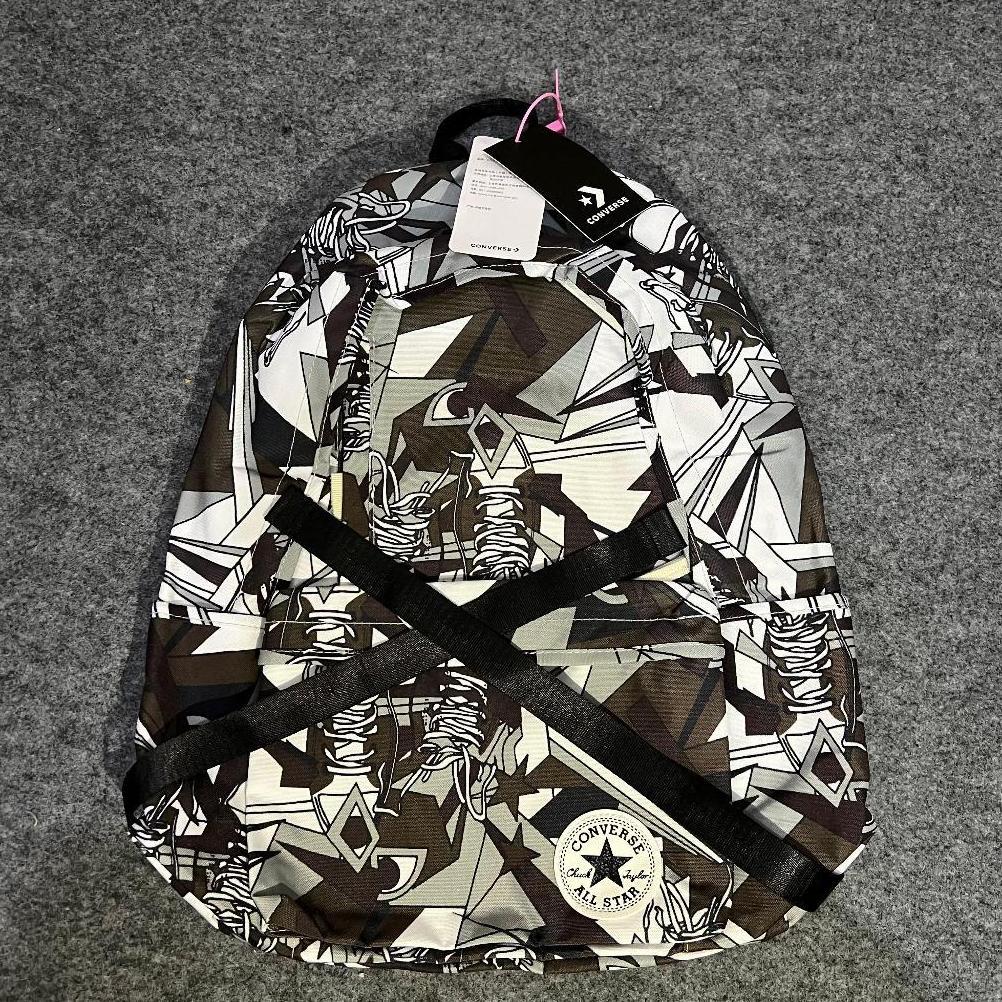 100% aman` spesial diskon  tas ransel converse all star basic 2 go comic multicolour original multic