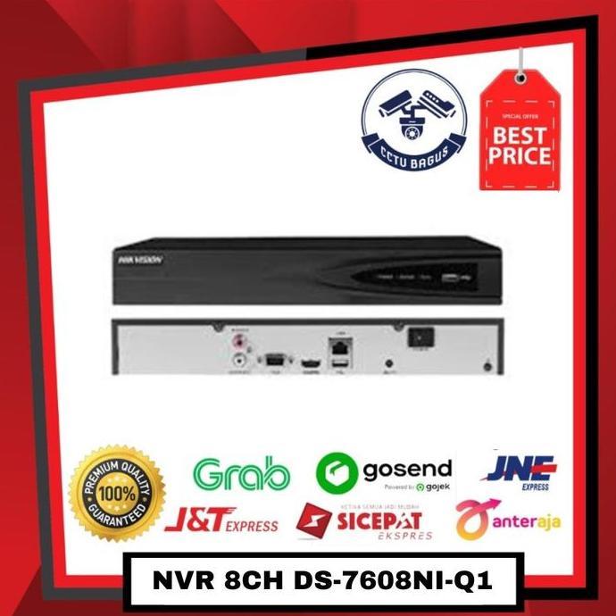 NVR HIKVISION/NVR CCTV HIKVISION 8 CHANNEL DS-7608NI-Q1
