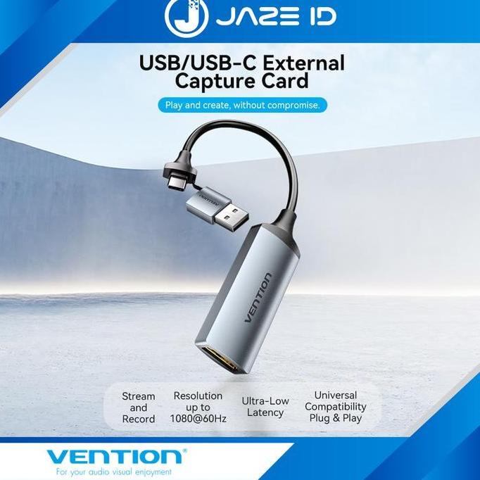 Terpopuler- Vention Hdmi Video Capture Card Usb To Hdmi Game Capture For Streaming