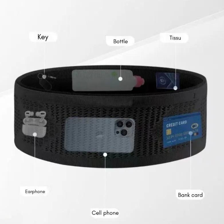 Limited` Favorit RhaastTas Pinggang Sabuk Lari Tas Pinggang Olahraga Lari Joging Tas Olahraga Lari U