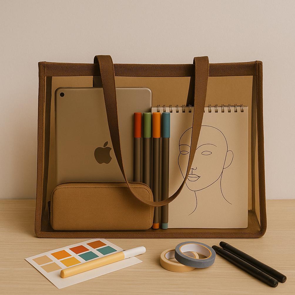 ORIGINAL` TERLARIS TOTE BAG MIKA TRANSPARAN PVC STYLISH WANITA | TAS JINJING CEWEK GEN Z WARNA POPUL