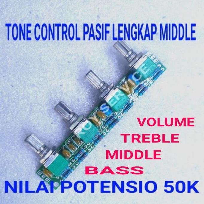 tone control pasif lengkap middle baca deskripsi