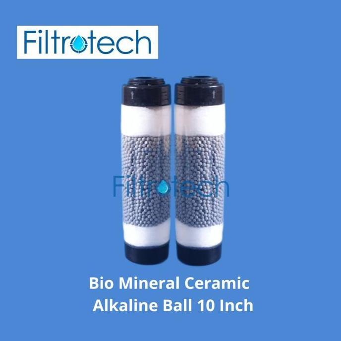 Filter Bio Mineral Ceramic Alkaline Ball 10 Inch - Catridge Refil 10' Termurah
