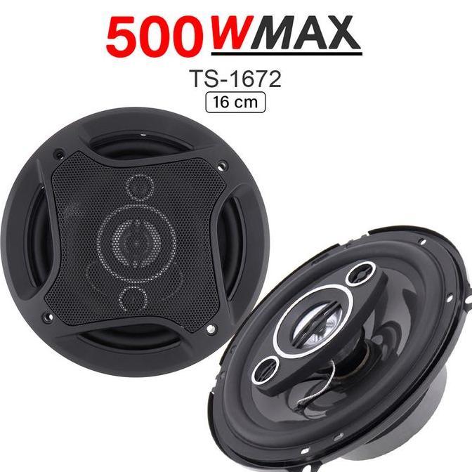 HARGA DISC - Pcinener Speaker Subwoofer Mobil 6 Inch HiFi 500 W 2 PCS -dengan kualitas suara HiFi me