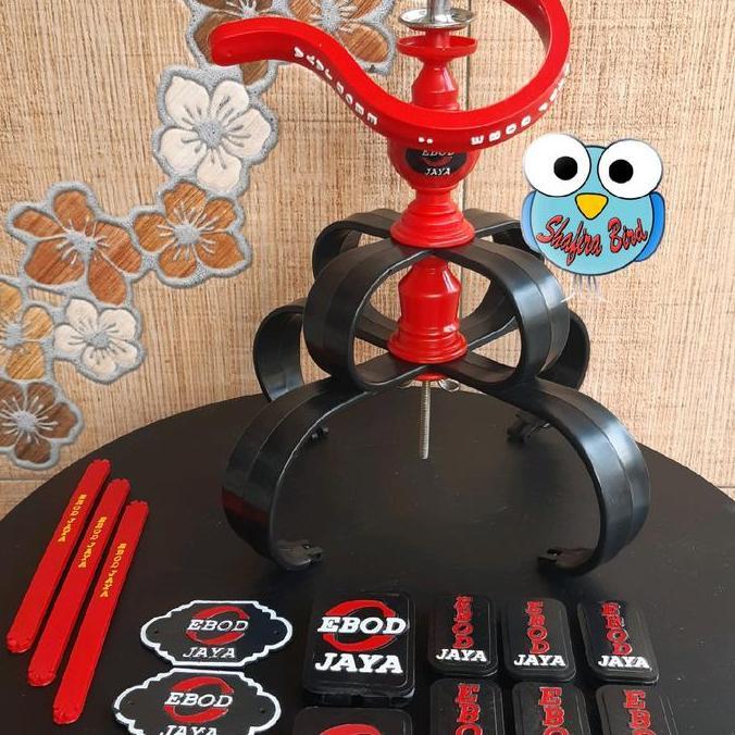 ASLI Ebod Jaya Fullset Variasi / Asess , emblem , , Sangkar Murai ebod jaya - Mahkota standar READY 