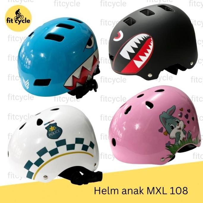 Helm Anak MXL 108 / Helm sepeda anak MXL 108 AGR