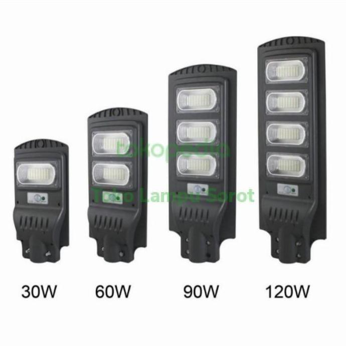 Lampu Jalan Tenaga Surya 30 Watt Pju Solar Cell 30 Watt All In One