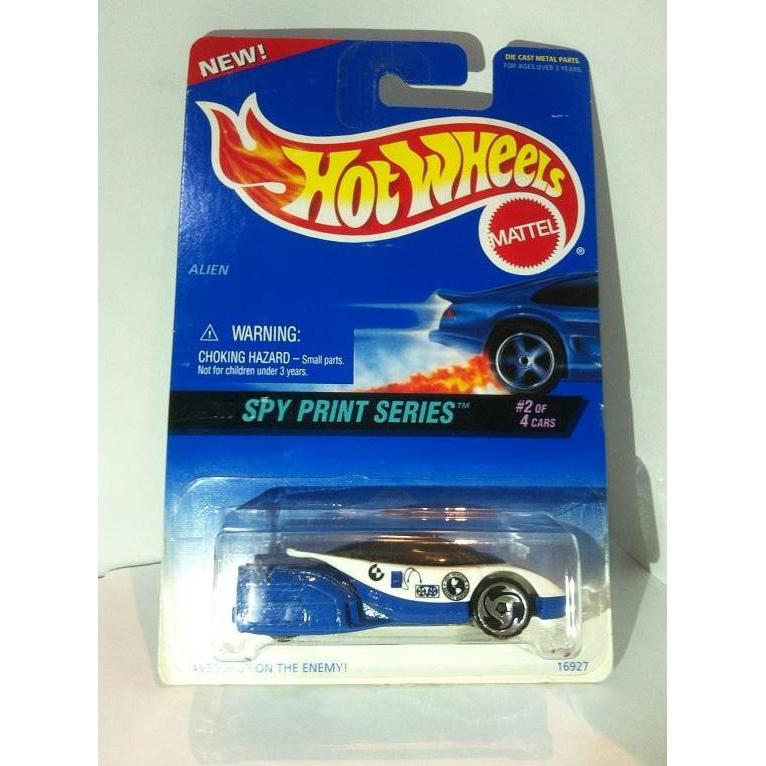 Hot Wheels. 1997 Spy Print - Alien. SB MATTEL 1997