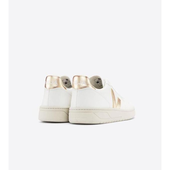 VEJA / V-10 Chromefree Leather Extra White Platine (Women)