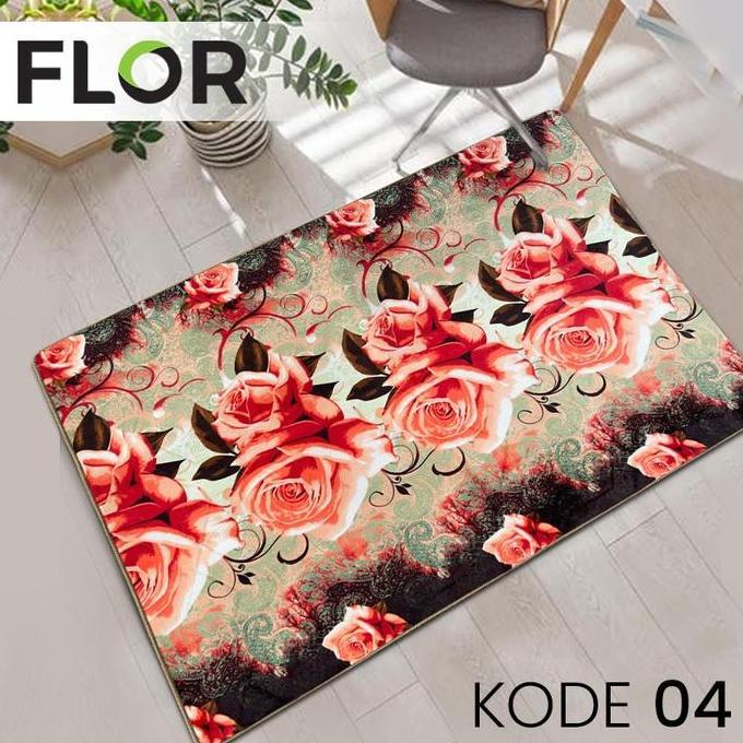[Melody] Karpet FLOR 190x220 - FLOR Collections Lembut & Berkualitas