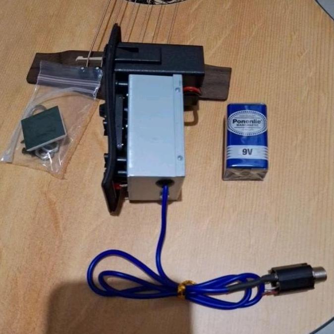 Halmusic- Preamp Gitar Equalizer 7545R Preamp Gitar Akustik