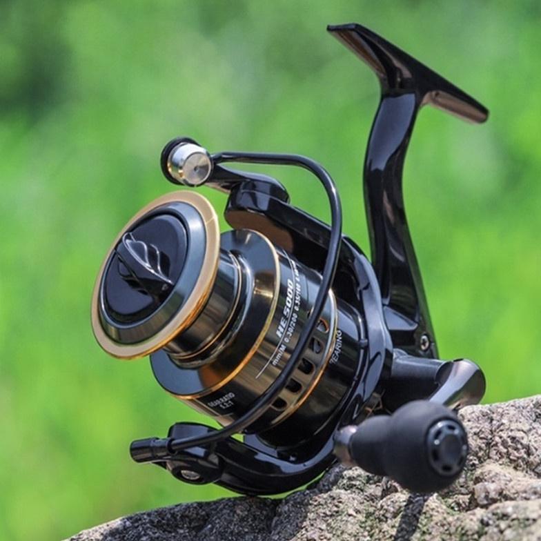 READYGan- Reel Pancing Metal He500mini - 7000 12kg Drag Reel Pancing Murah Kuat Cuci Gudang Full Bes