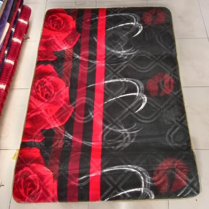 KARPET MALAYSIA PANDA Karpet BUSA PERMADANI busa flanel 90X140