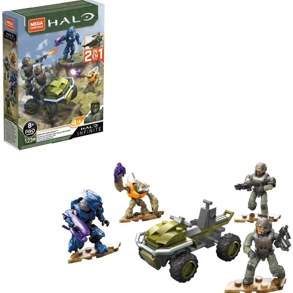 Mega Construx Halo Recon Getaway Mongoose Vehicle Halo Infinite