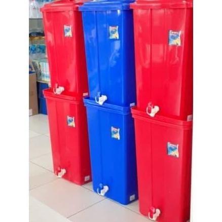 TERBARU - TONG AIR 60LT+TUTUP+KRAN LS / TONG AIR + KRAN LION STAR