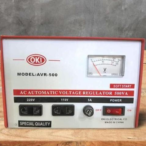 promo Stabilizer Listrik Stavol OKI SVC-500 Watt terlaris