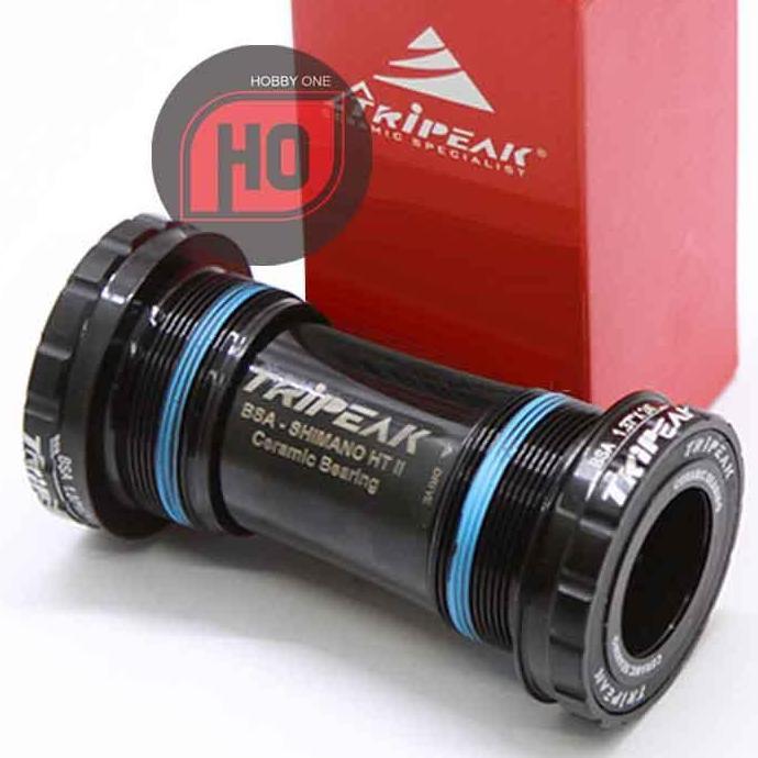 Promo TRIPEAK BB BSA CERAMIC Shimano HT2 Road Bottom Bracket BLACK Diskon