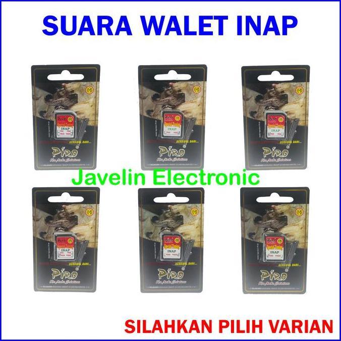 Suara Walet Piro Inap Original Memory Card Terlaris