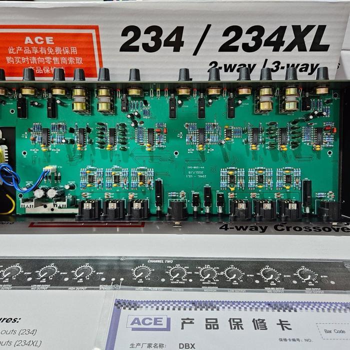 Crossover Dbx 234Xl Komponen Full Macro Original Dan Terpercaya