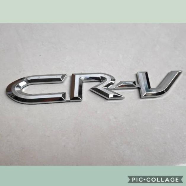 emblem tulisan CR-V CRV bagasi belakang honda CRV gen 2 tahun 2002-2006