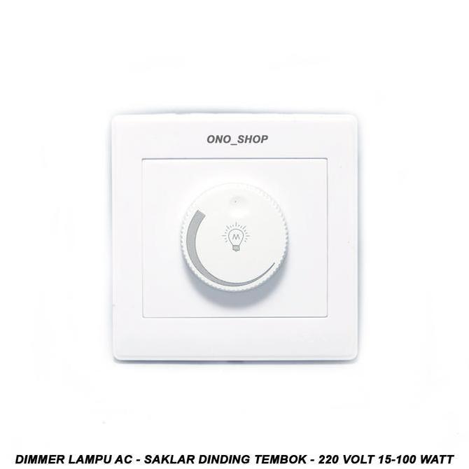 Dimmer Lampu AC RRT 15-200 Watt