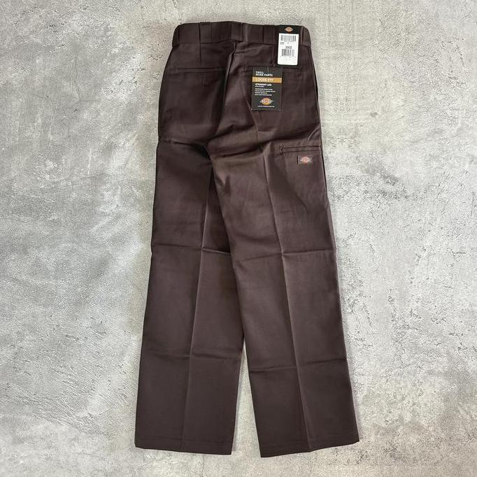 Dickies 85283 Loose Fit Double Knee Work Pants Dark Brown