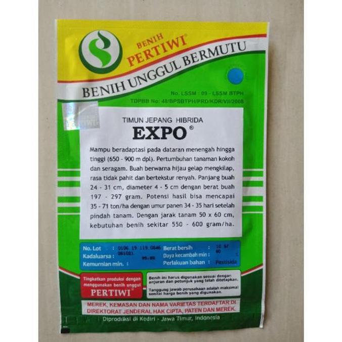 Best- 10g Benih Timun Jepang Expo Bibit Timun Jepang Hibrida Benih Pertiwi