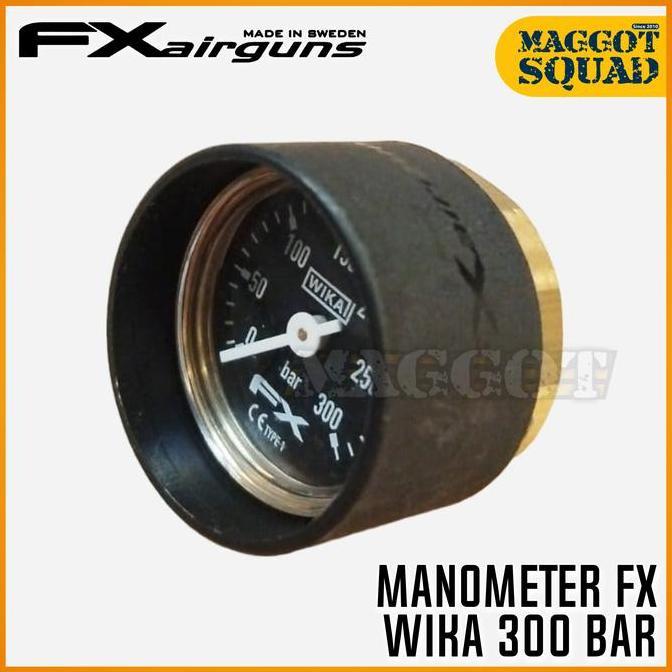 MANOMETER WIKA FX 300 BAR ORIGINAL ORIGINAL DAN TERPERCAYA