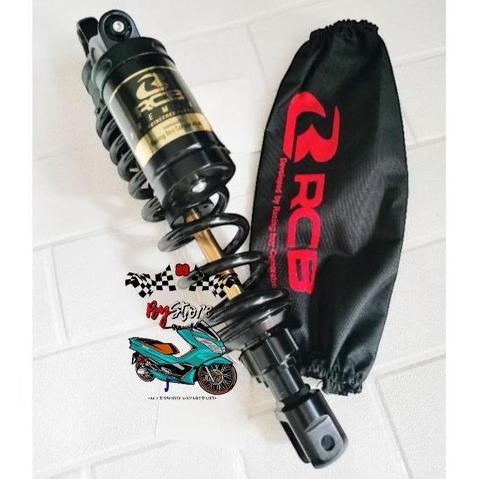 SHOCKBREAKER TABUNG ATAS BLACK COPY RCB SERIES 310 & 330 MM MIO BEAT SCOPY VARIO MOTORCYCLE SHOCK KT