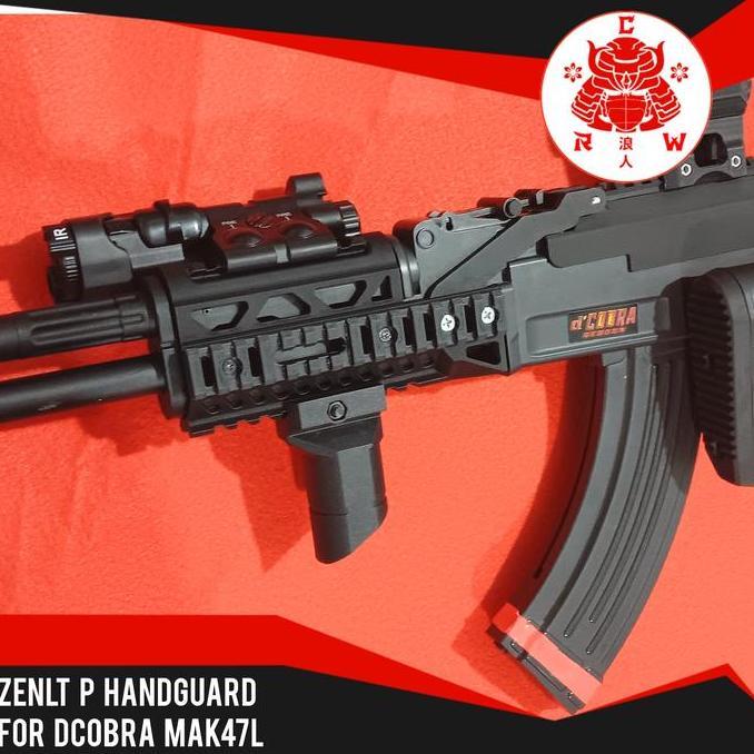 Mainan Handguard Zenlt P Untuk Dcobra Mak47L Spring Custom Upgrade Kode 1134