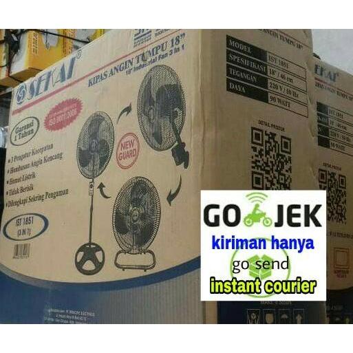 Brrrr- Kipas Angin Sekai Ist-1851 18In Kipas Angin Besi Sekai