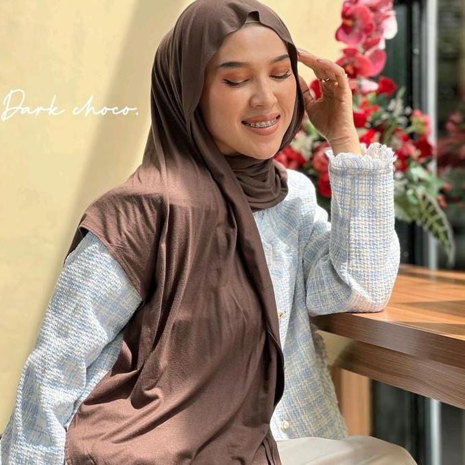 New- Lia Royani Hijab-Lr Hijab-Pasmina Oval Kaos Rayon Pasmina Kaos Rayon Oval Lr (Pasmina Viral) Pa
