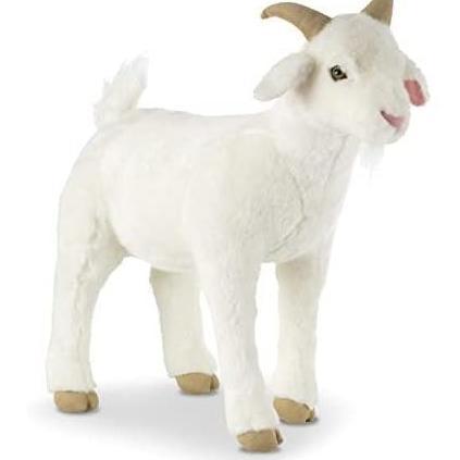 Melissa & Doug Goat Plush Doll - Lifelike 22"