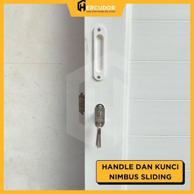 Pintu Sliding / Geser UPVC Super Tebal NIMBUS - Full Panel